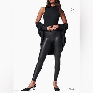 NEW Spanx Faux Leather Leggings
